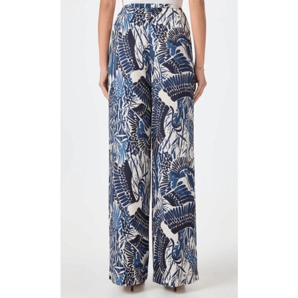 Trina Turk Tavia Wide-Leg Pant - Tsuru- Size 12